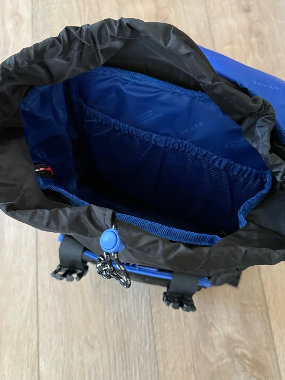 STATE Nylon Grove Rucksack Black Backpack- NWT